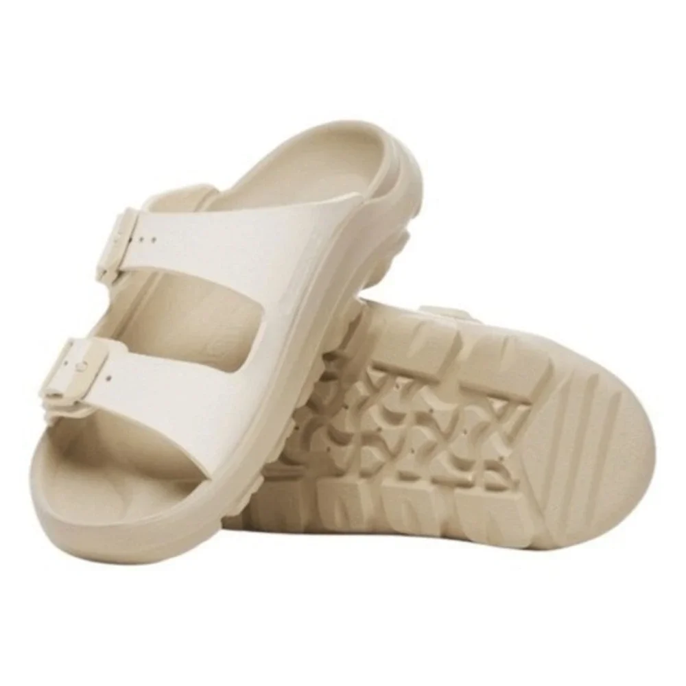 Birkenstock‎ Mogami Terra 2 Strap Birko-Flor Apex Eggshell 45 M 12 Regular Fit